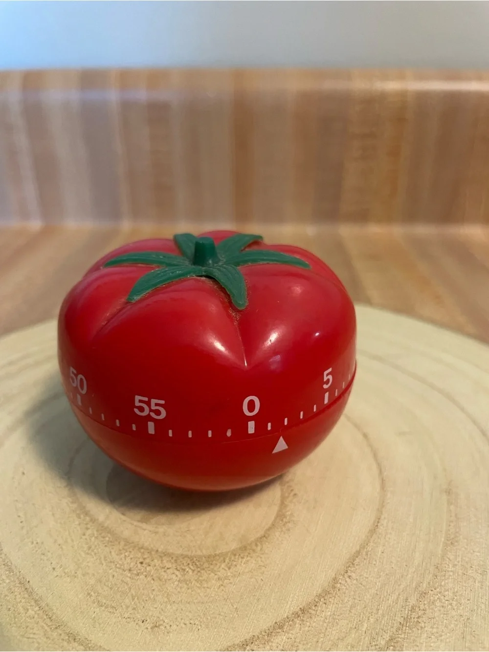 Red Tomato Kitchen Timer - Manual Countdown Timer